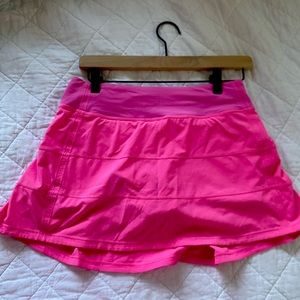 SONIC PINK LULULEMON SKIRT